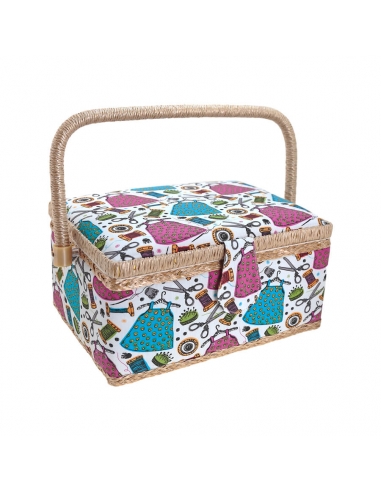Fuchsia Sewing Kit Box