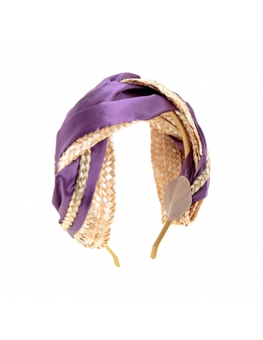 Wedding Purple Headband
