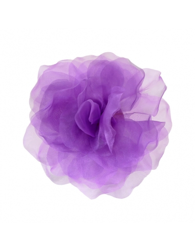Purple Maxi Brooch Flower