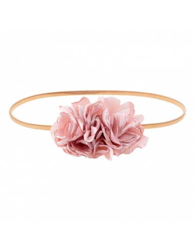 Pink Adjustable Flower Belt