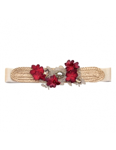 Evelyn Red Party Belt
