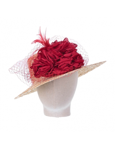 Red Wedding Hat