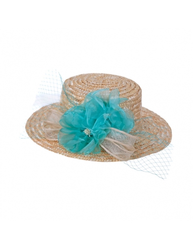 Aquamarine Wedding Hat