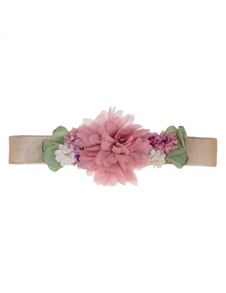 Flower Belt Dama Pink