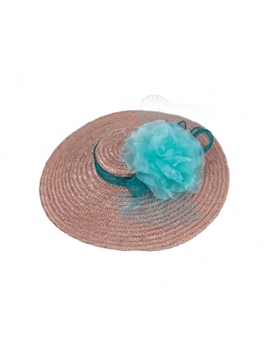 Aqua Wedding Hat